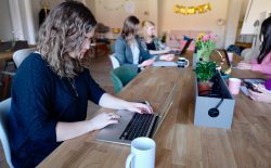 women working